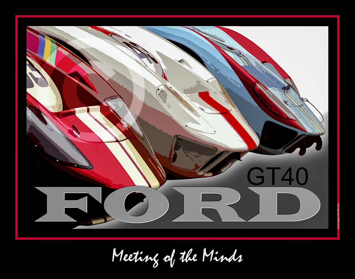 FORD GT40 Trio